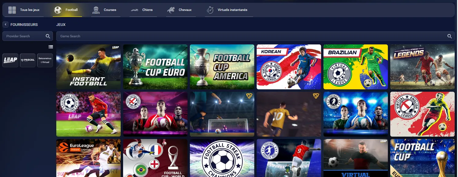 Options de paris e-sport sur Betmomo